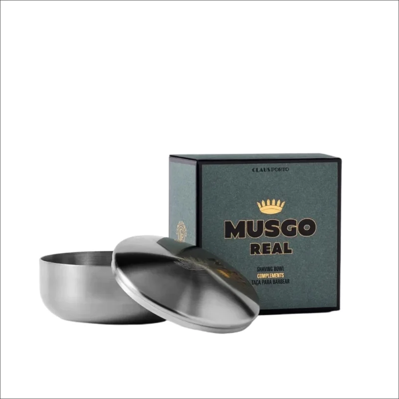 Musgo Real - Rasierschale aus Edelstahl