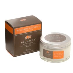 St. James of London - Mandarin & Patchouli Shave Cream Jar