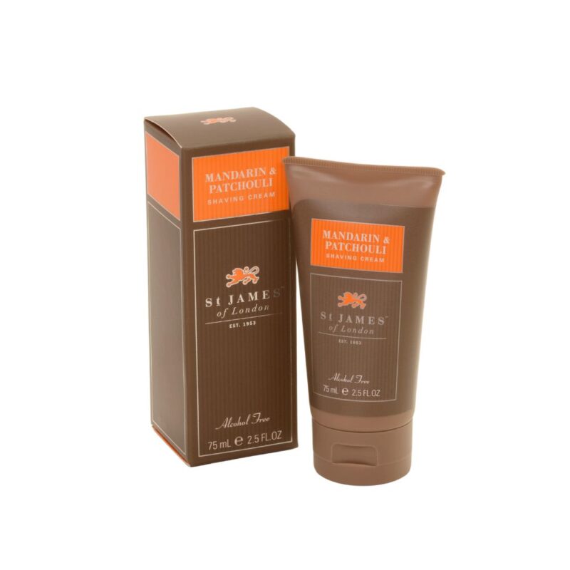 St. James of London - Rasiercreme Mandarin & Patchouli in Tube