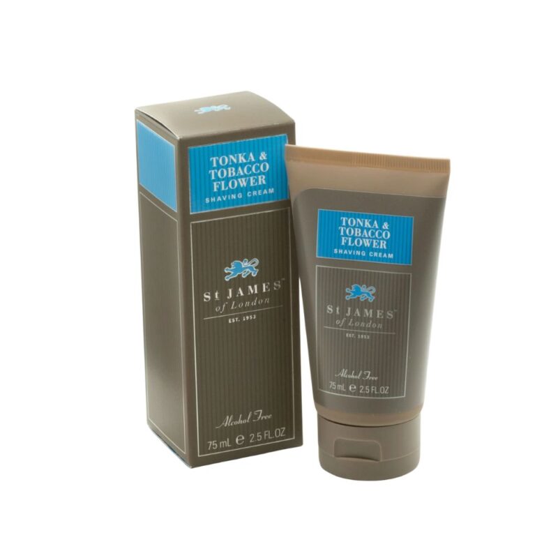 St. James of London - Rasiercreme Tonka & Tobacco Flower in Tube
