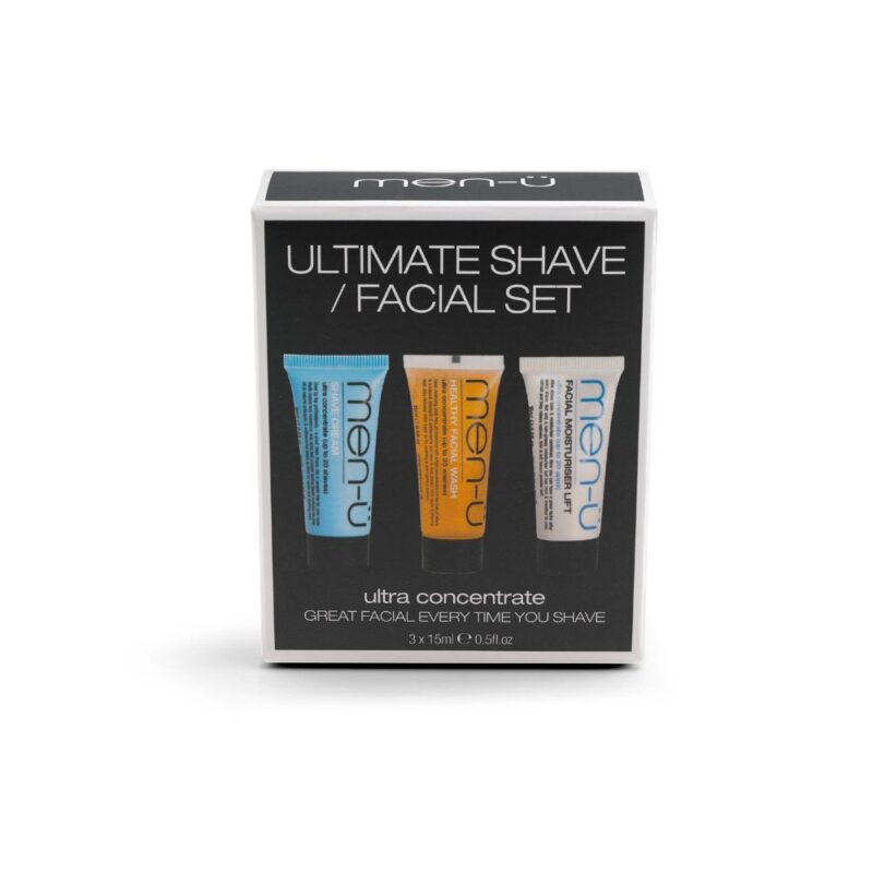 men-ü - Ultimate Shave & Facial Set 3x 15 ml
