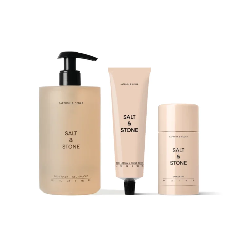 Salt & Stone – Trio Saffron & Cedar