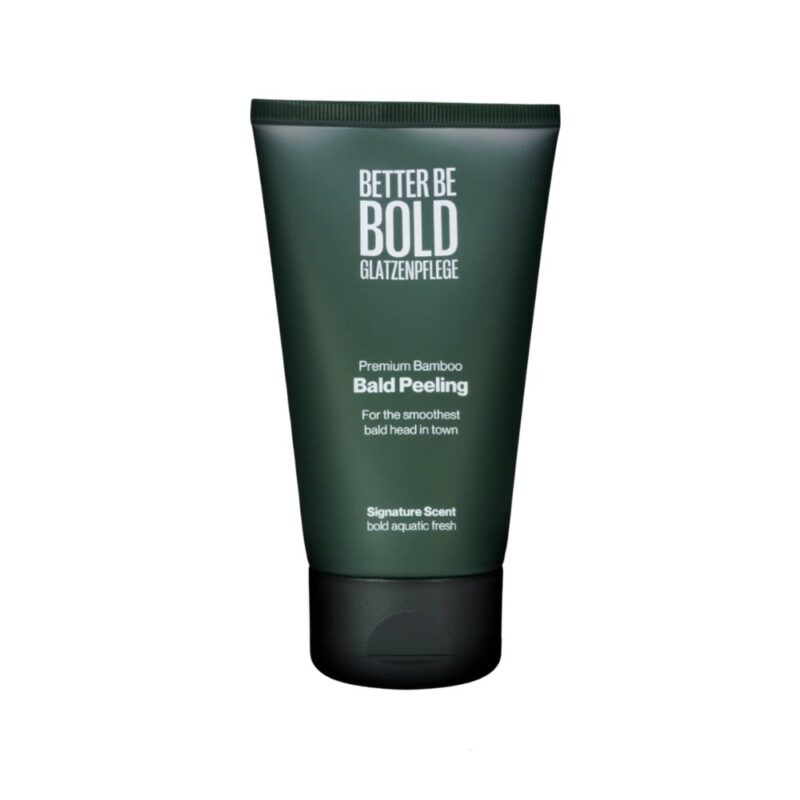 Better Be Bold - Premium Bambus Glatzenpeeling