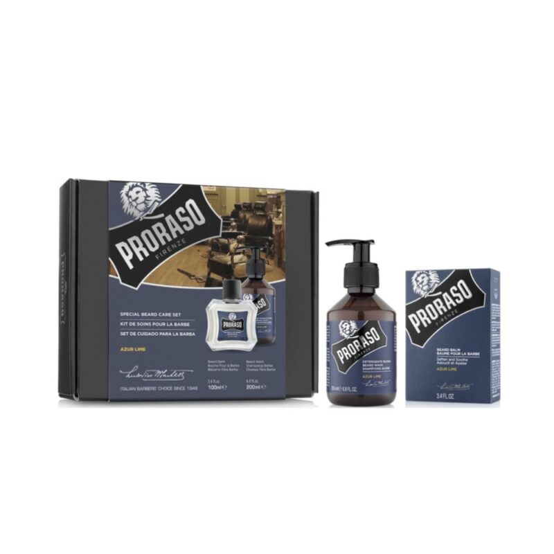 Proraso - Set Duo pour Barbe Azur Lime