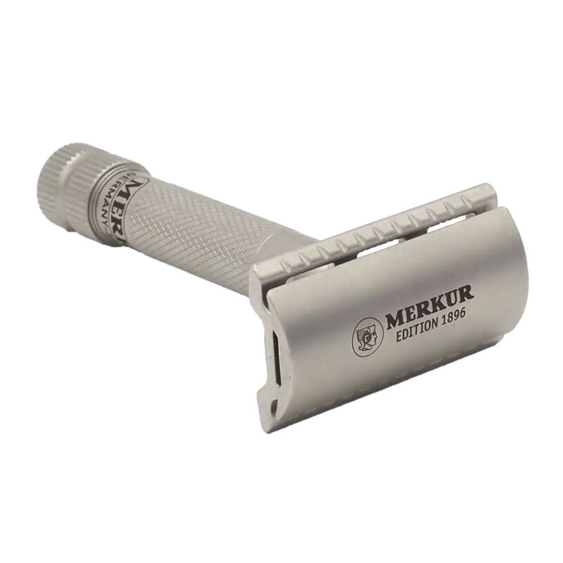 Merkur - Rasoir de sécurité 34C Inox Edition 1896 en coffret cadeau – Image 2