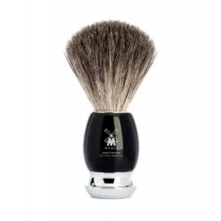 MÜHLE - Blaireau VIVO en résine noble noir