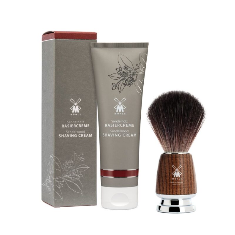 MÜHLE - Geschenkset Starter Rasierpinsel & Rasiercreme – Bild 2