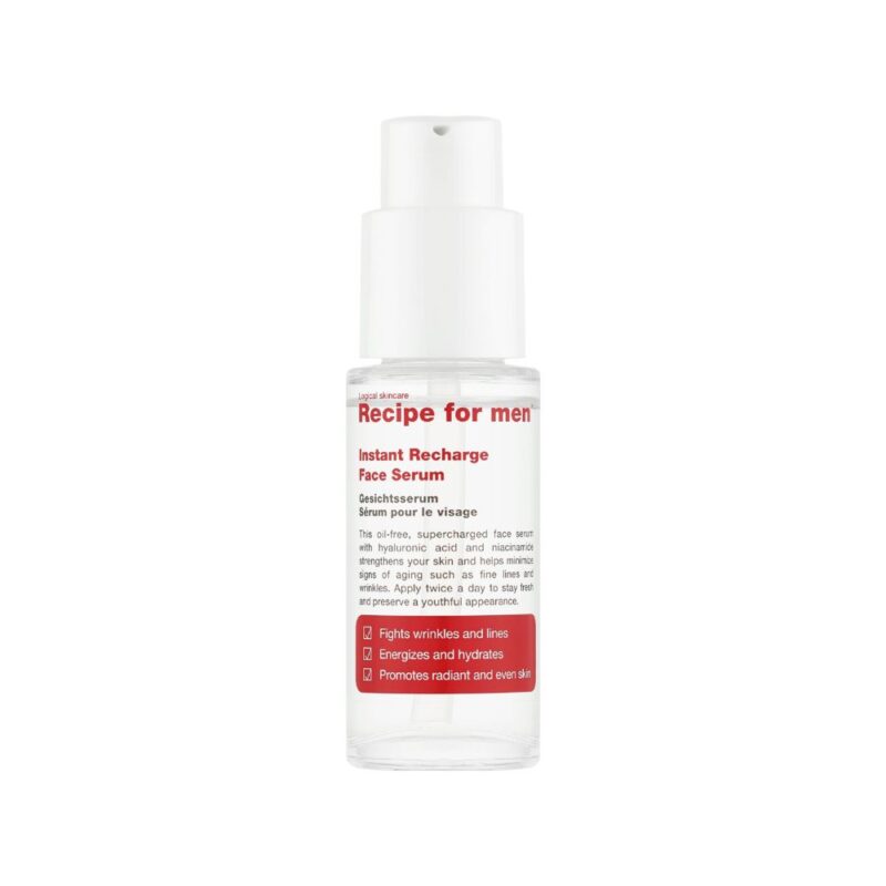 Recipe for men - Instant Recharge Face Serum