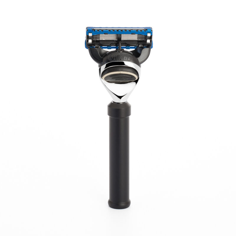 MÜHLE - 5-Klingen-Rasierer Gillette Fusion Travel schwarz