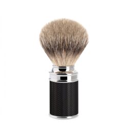 MÜHLE - Blaireau TRADITIONAL Pur-Argenté Noir