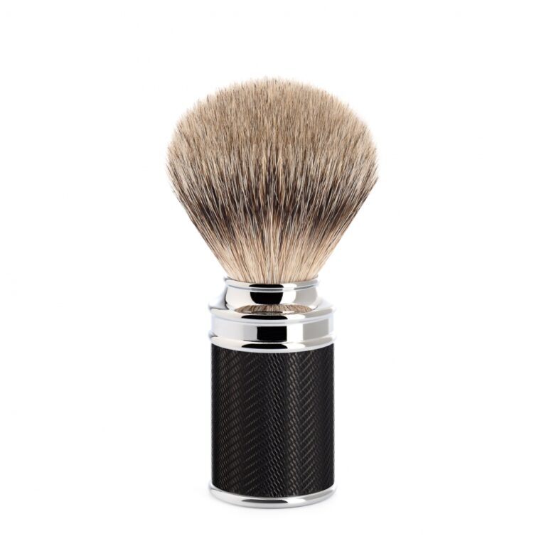 MÜHLE – Rasierpinsel Silberspitz TRADITIONAL Schwarz